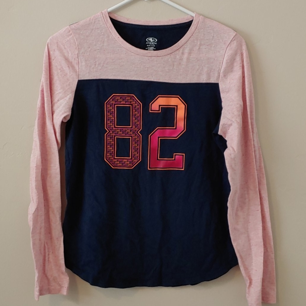 NWOT LONG SLEEVE GIRLS TEE 14-16